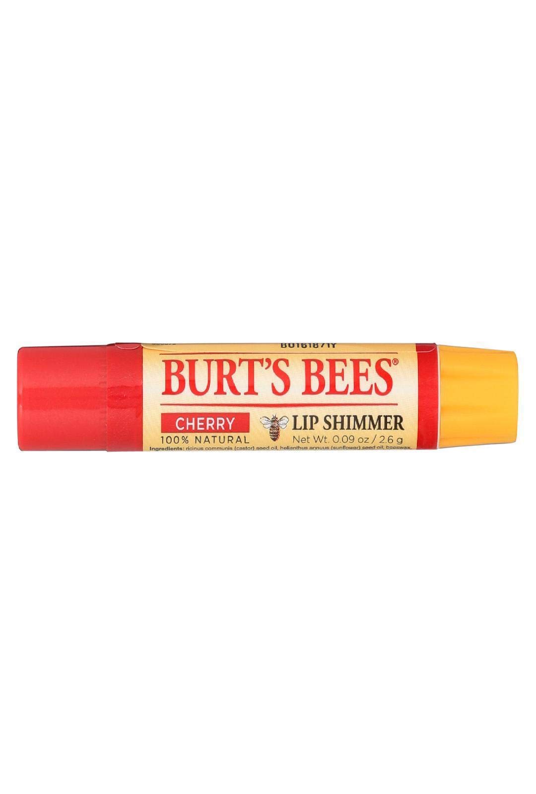 Burt's Bees Lip Shimmer Cherry, 0.09 OZ by Burt's Bees